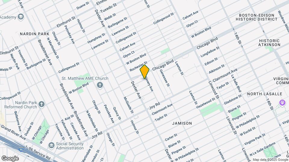 3417 Longfellow St Map and Location Details