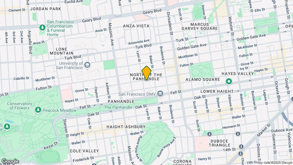 1567 Grove St Map and Location Details