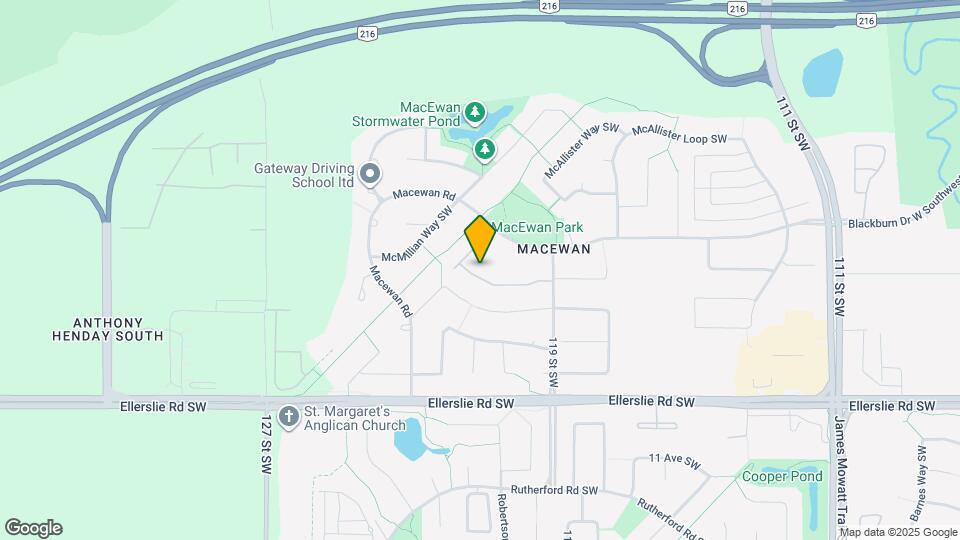 287 Macewan Rd SW Map and Location Details