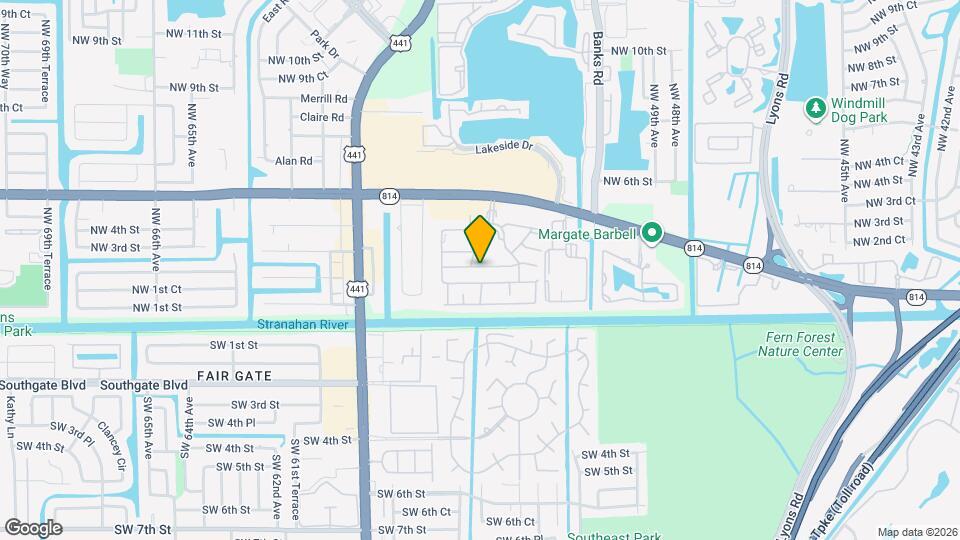 5534 Lakewood Cir S Map and Location Details