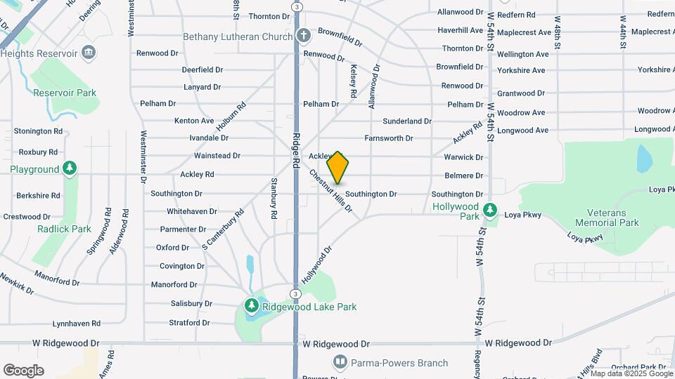 6329 Chestnut Hills Dr Map and Location Details