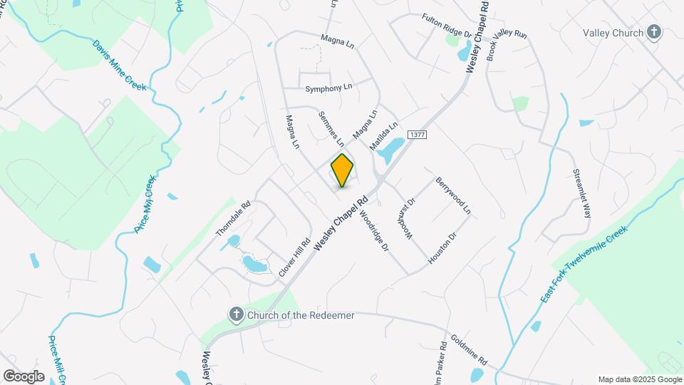 1009 Theodore Ln Mapa y Detalles de la Ubicación