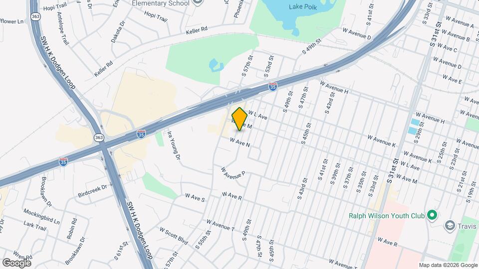 1311 S 55th St Map and Location Details