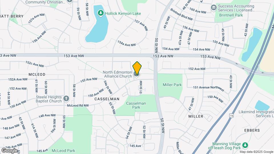 5108 McLeod Rd NW Map and Location Details