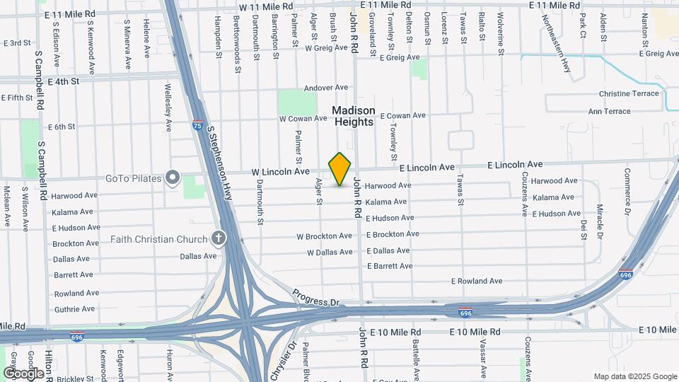 59 W Harwood Ave Map and Location Details