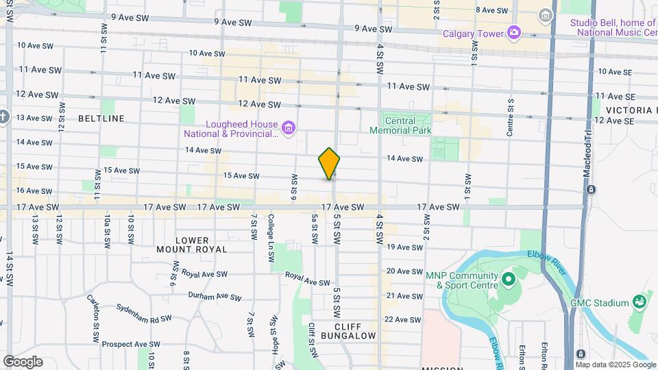 1509 5th St SW Map and Location Details
