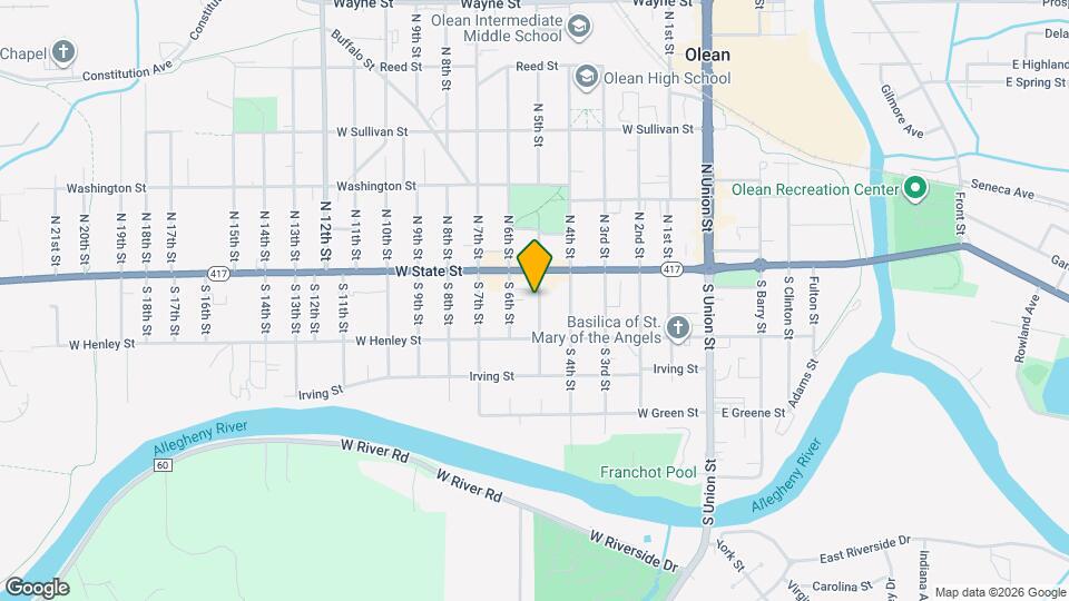 112 S 5th St Map and Location Details