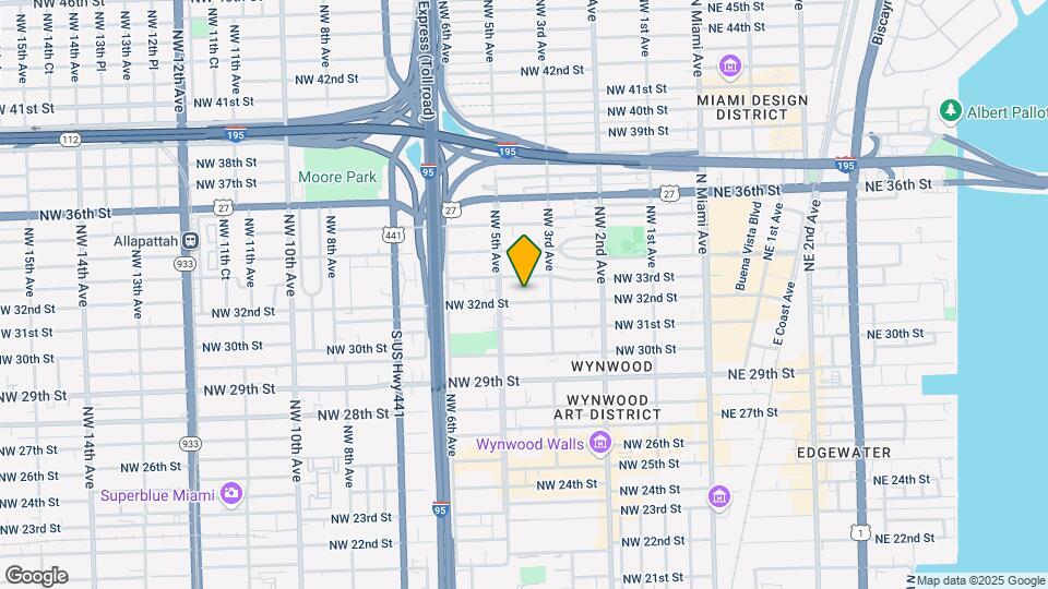 353 NW 32nd St, Unit S5 Mapa y Detalles de la Ubicación