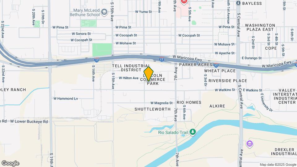 1517 W Hadley St Map and Location Details