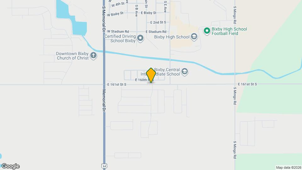 8940 E 161st St Map and Location Details