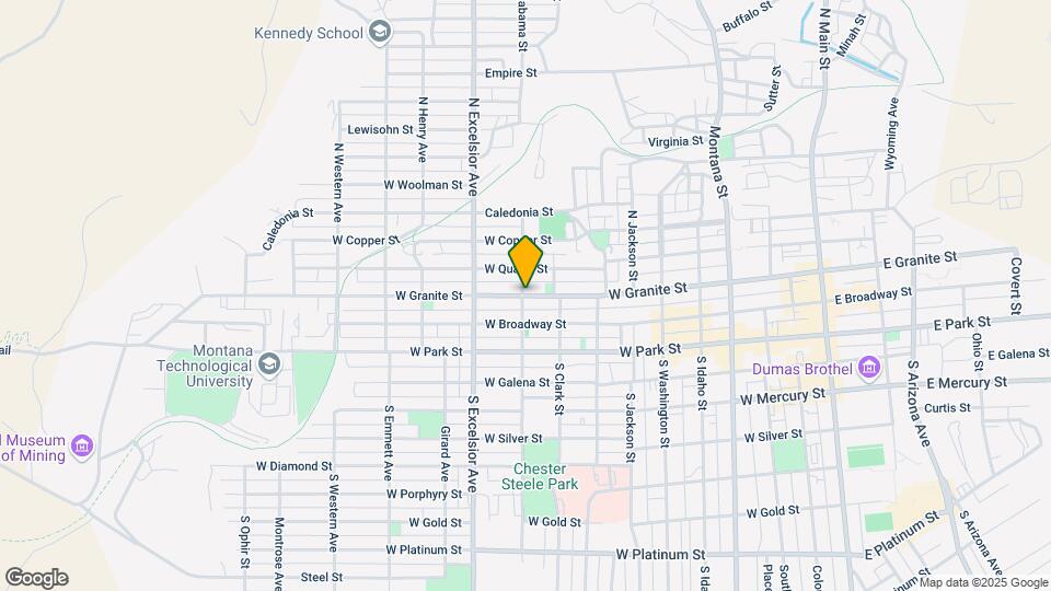 742 W Granite St, Unit 742 W Granite Map and Location Details