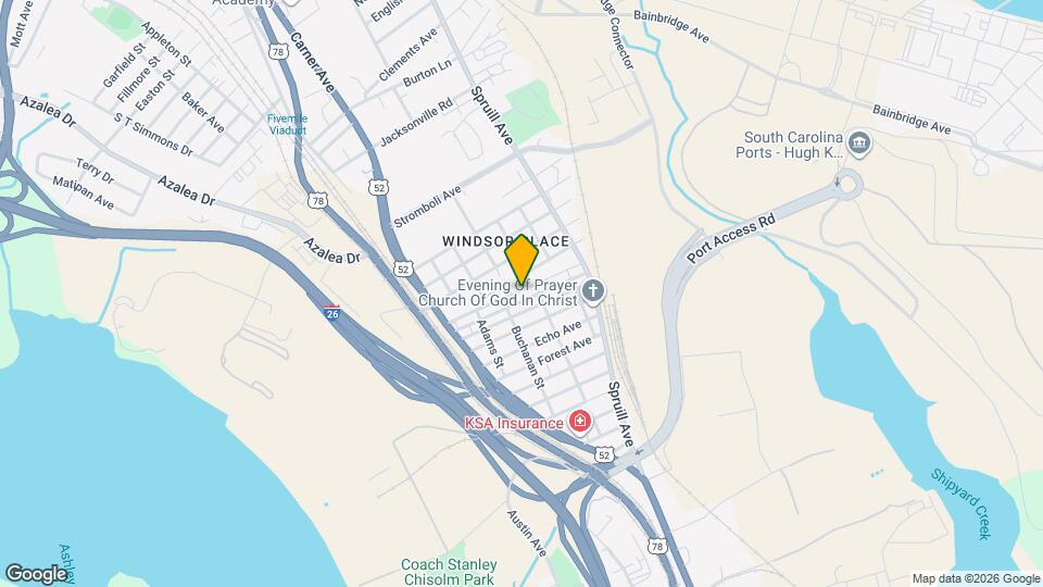 2015 Arbutus Ave Map and Location Details