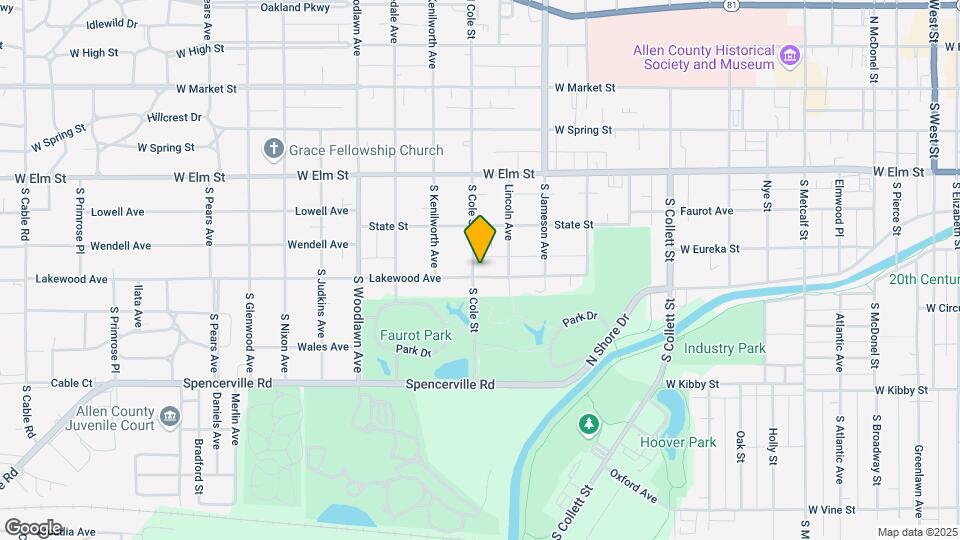 1430 Lakewood Ave Mapa y Detalles de la Ubicación