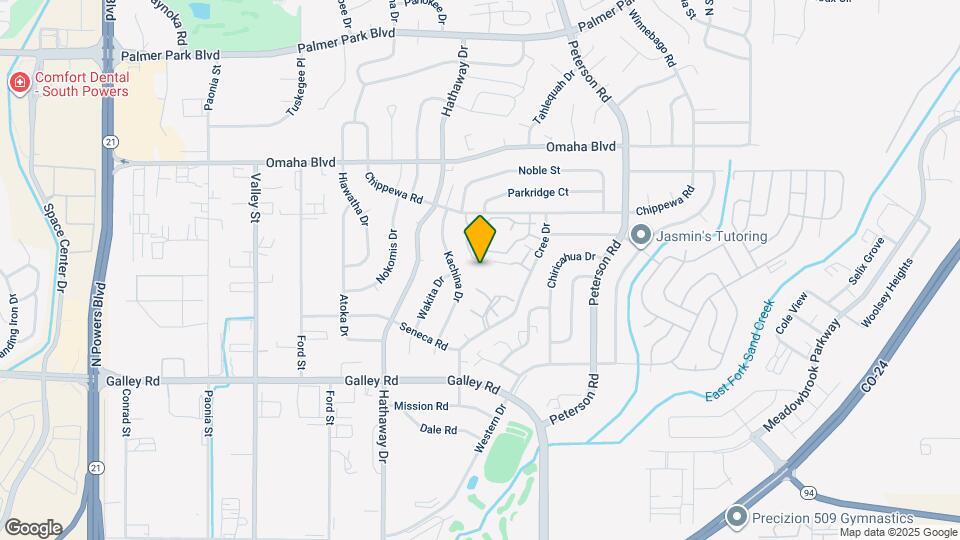 1263 Soaring Eagle Dr Map and Location Details