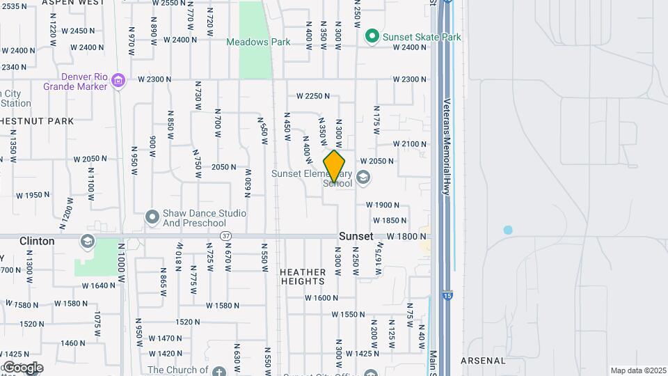 328 W 1950 N Map and Location Details