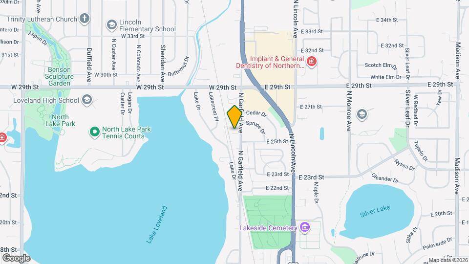 2517 N Garfield Ave Map and Location Details