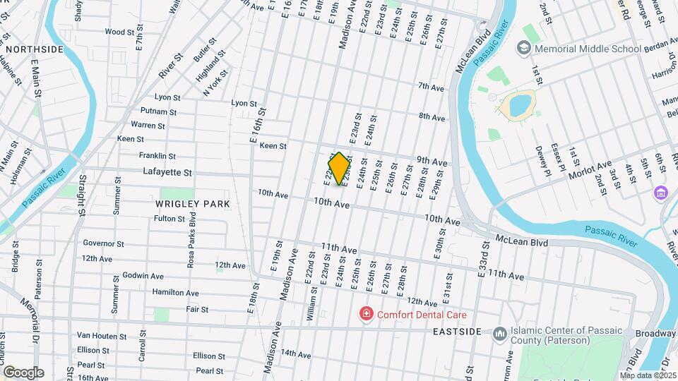 462 E 23rd St Mapa y Detalles de la Ubicación