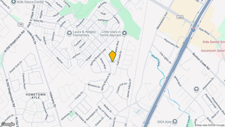 104 Keaton Cove Map and Location Details