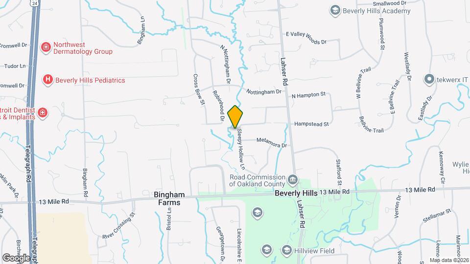 31419 Sleepy Hollow Ln Map and Location Details