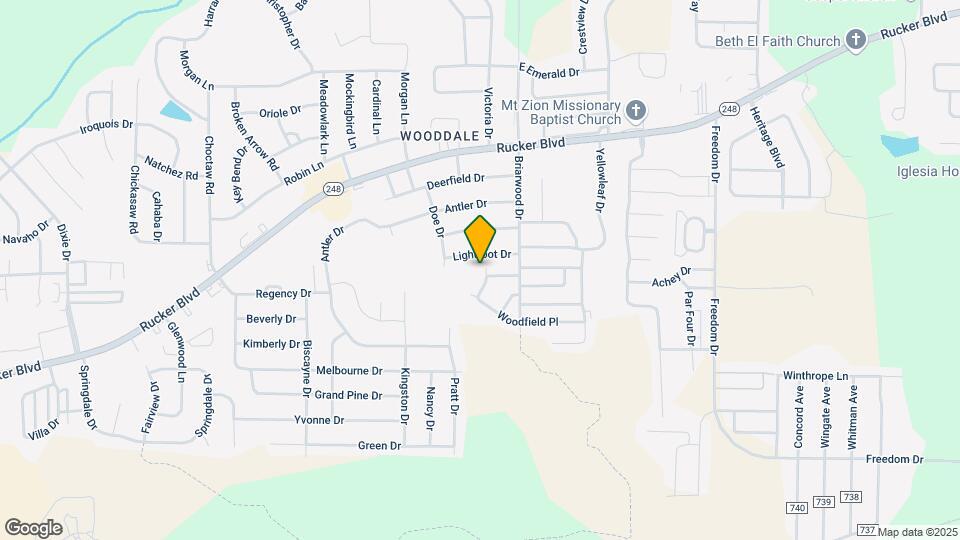 211 Woodrun Dr Map and Location Details