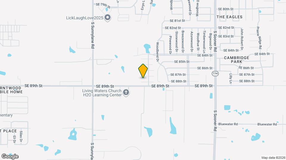 4813 SE 89th Terrace Map and Location Details
