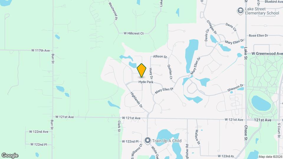 1140 Hyde Park Mapa y Detalles de la Ubicación