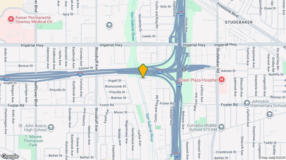 10501 Angell St Mapa y Detalles de la Ubicación