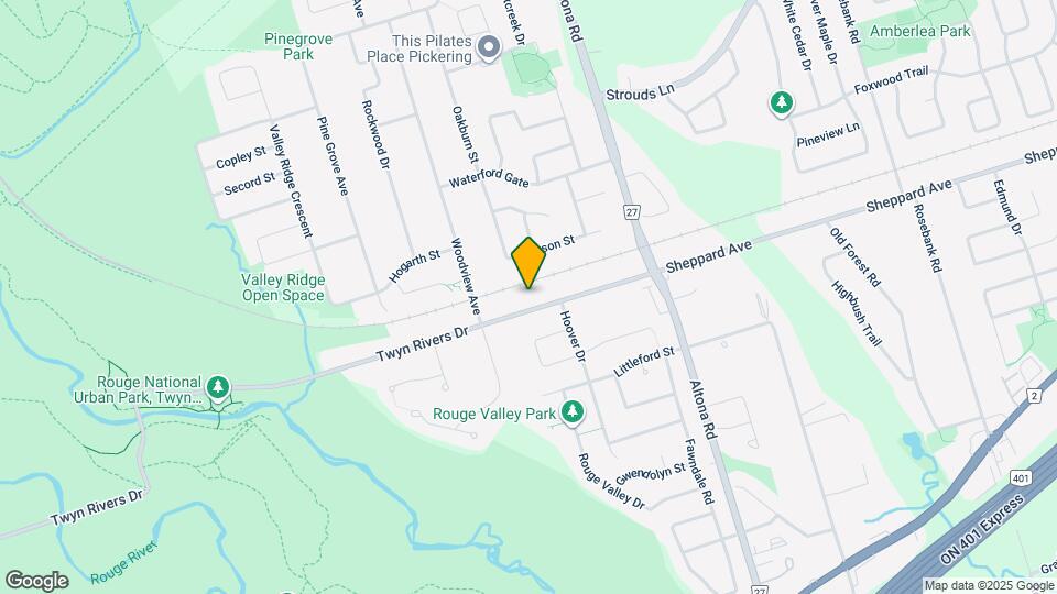 208 Twyn Rivers Dr Map and Location Details