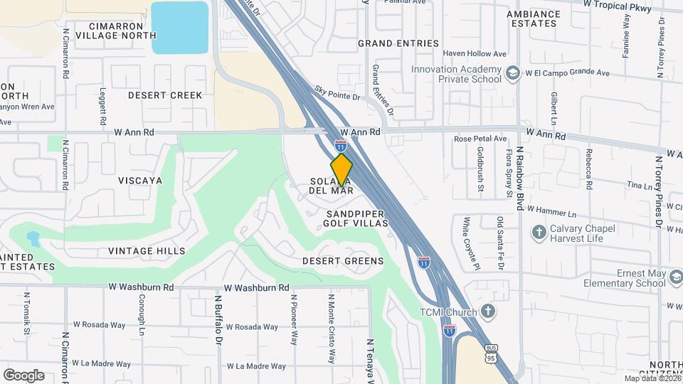 7270 Diamond Canyon Ln Map and Location Details