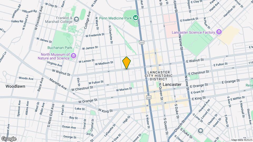 252 N Mulberry St-Unit -2 Map and Location Details