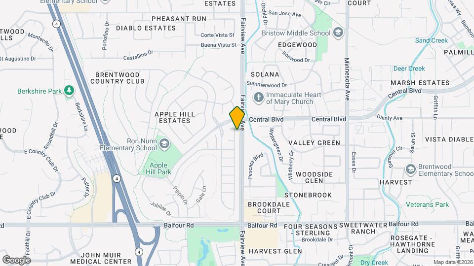 450 Winesap Dr Map and Location Details