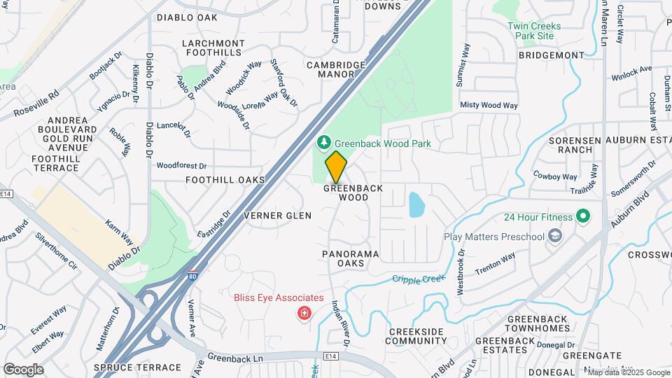 5927 Moon Rock Way Map and Location Details