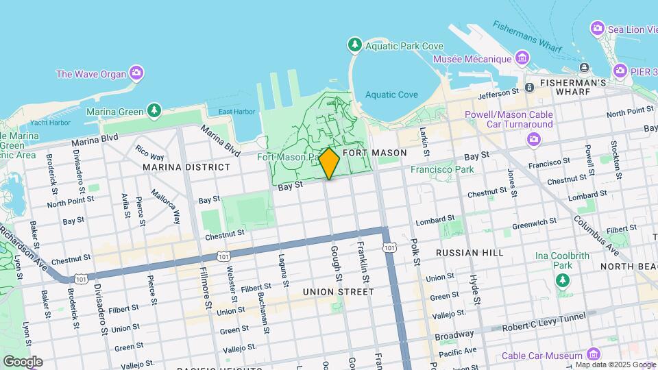 3260 Gough St Mapa y Detalles de la Ubicación