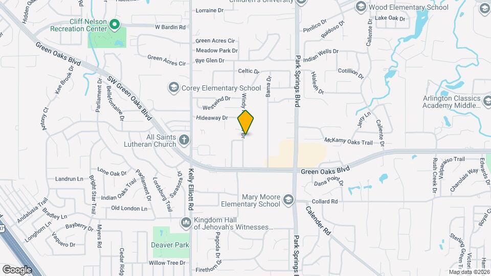 5309 Windy Meadow Dr Map and Location Details