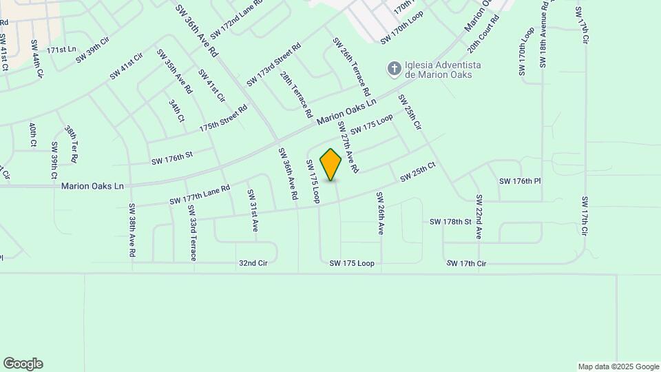 2609 SW 176th Loop Map and Location Details