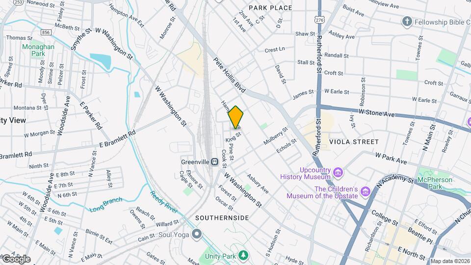 205 King St Mapa y Detalles de la Ubicación