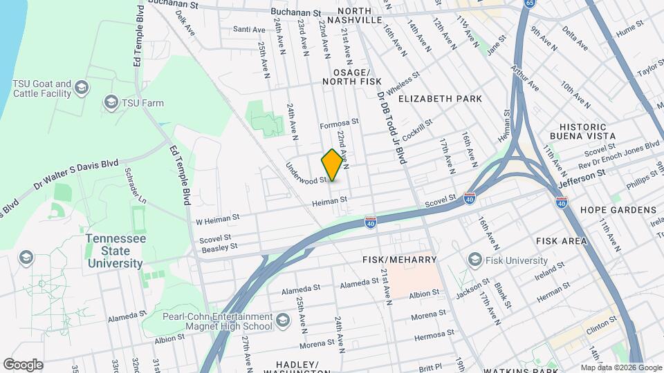 1408 23rd Ave N Map and Location Details