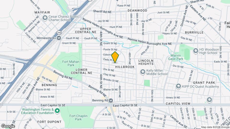 4520 Eads St NE, Unit 2 Mapa y Detalles de la Ubicación