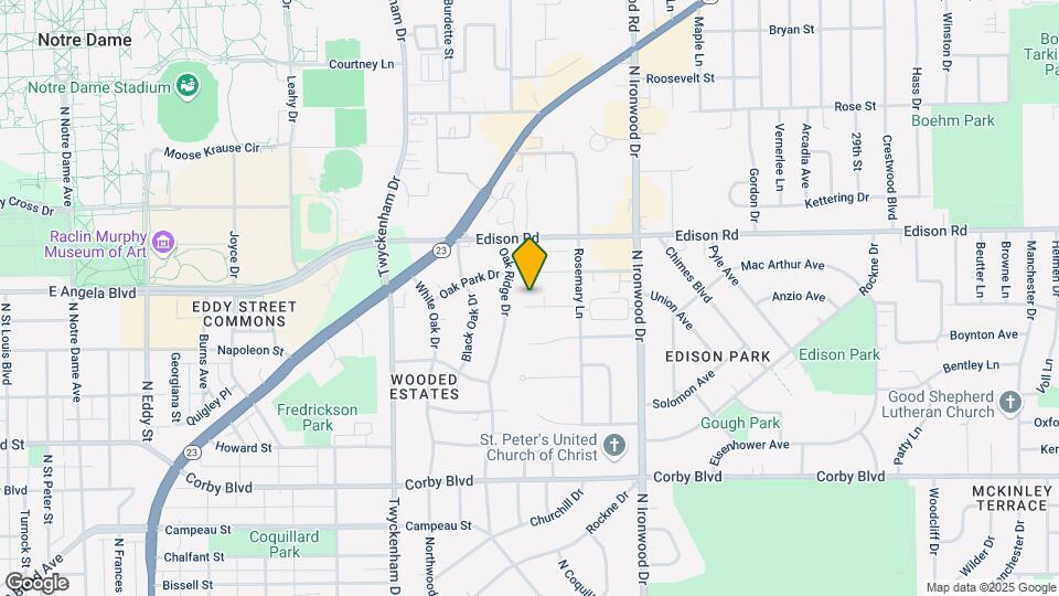 1815 E Hartman Dr Map and Location Details