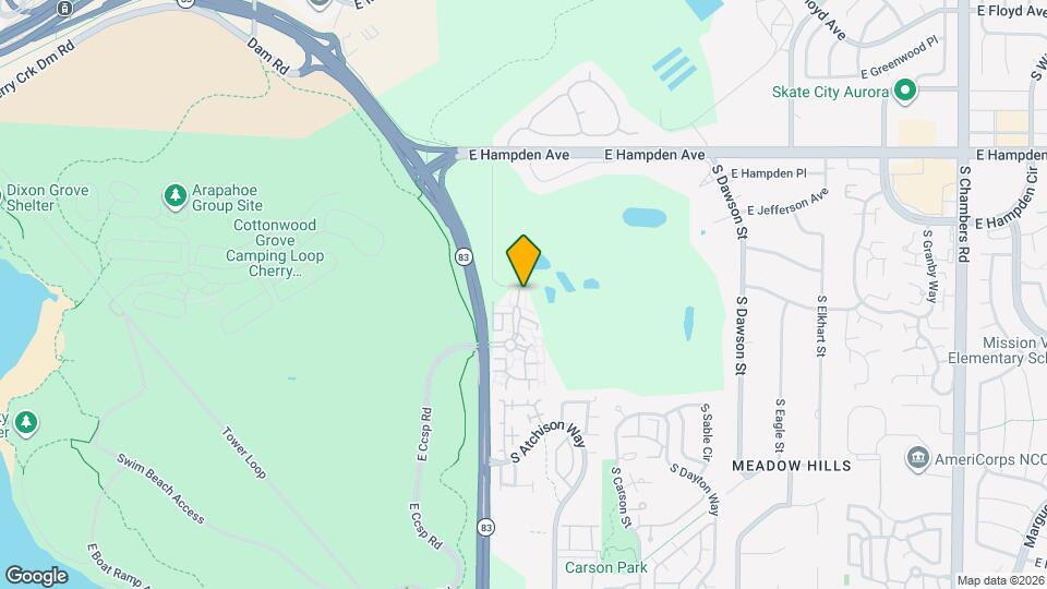 13803 E Lehigh Ave Map and Location Details