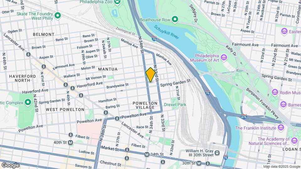 3331 Spring Garden St Map and Location Details