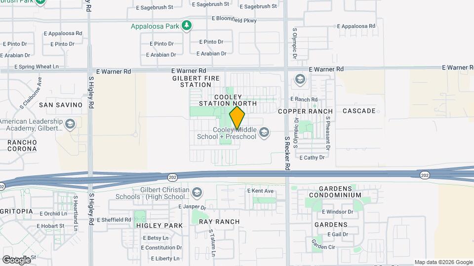 1055 S Reber Ave Map and Location Details