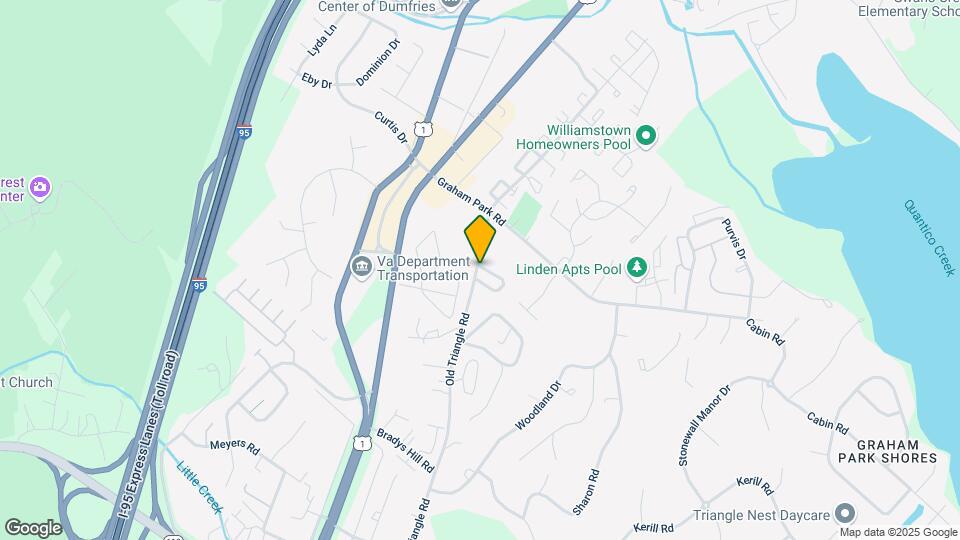 Quantico-triangle Mobile Home Park Map and Location Details