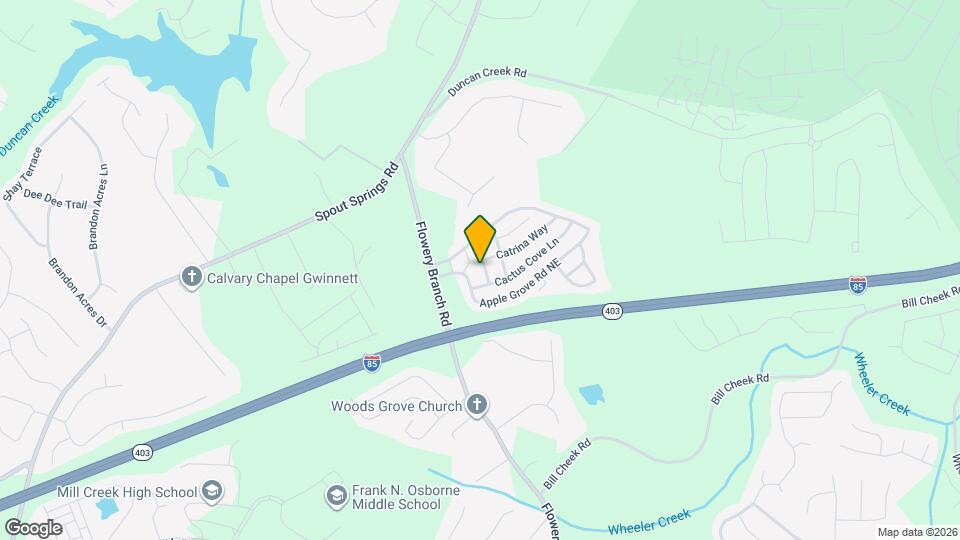 2046 Barberry Dr Map and Location Details