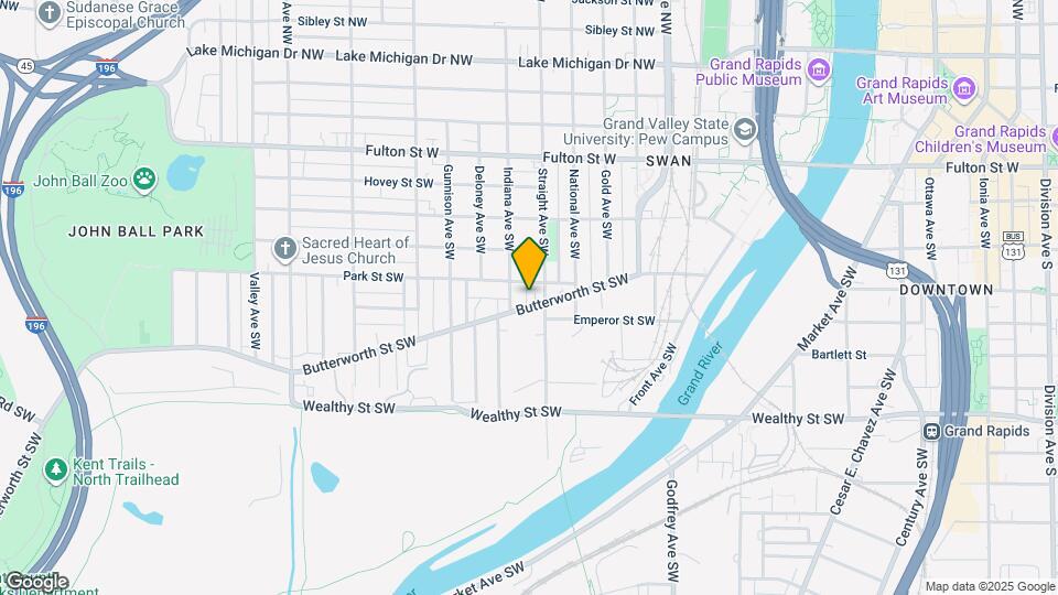 813 Butterworth St SW Map and Location Details