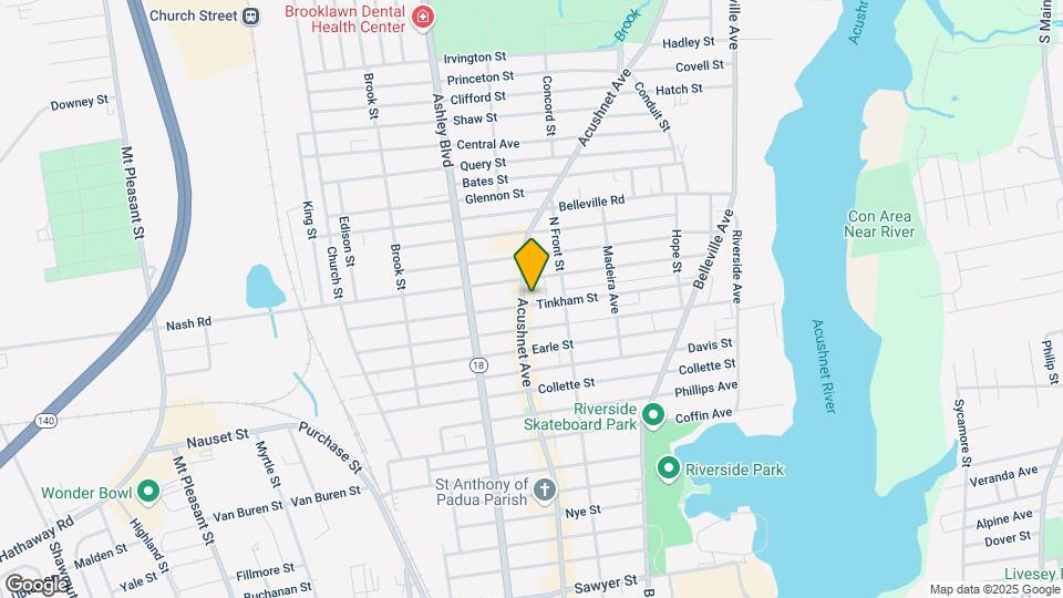 171 Tinkham St-Unit -3 Map and Location Details