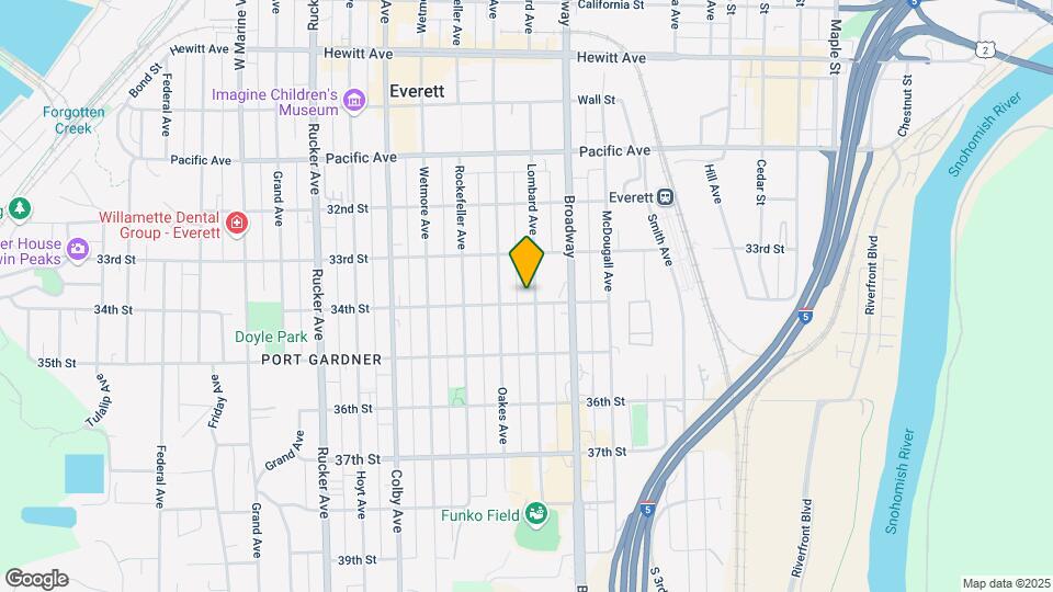 3326 Lombard Ave Map and Location Details