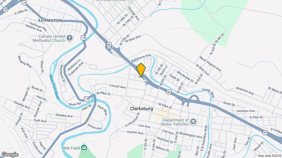 628 Mulberry Ave Map and Location Details