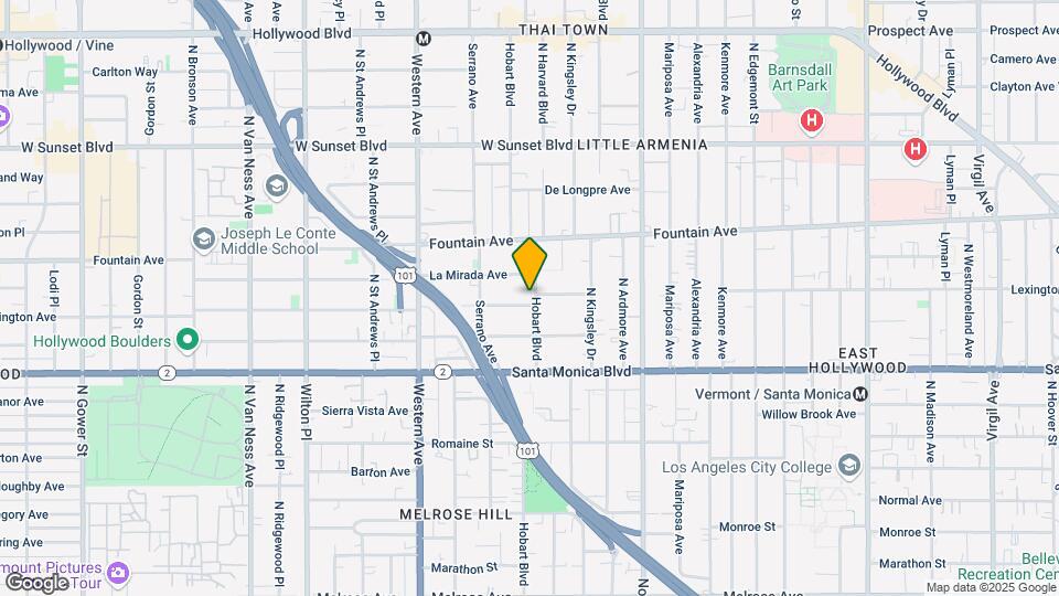 5301 Lexington Ave Map and Location Details