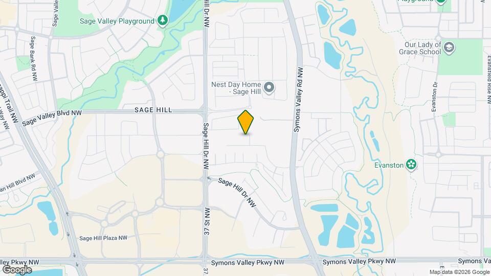 The Rise Sage Hill Map and Location Details